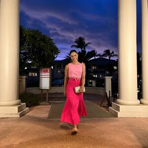 Petal & Pup Pink Color Block Dress for every Occasion